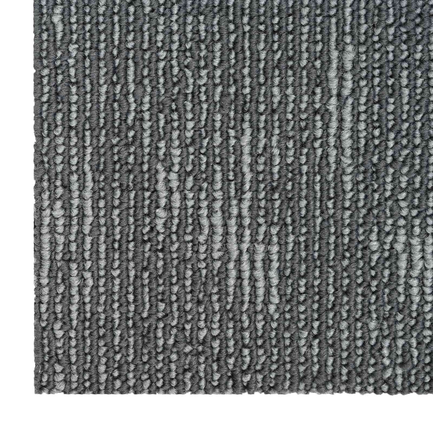 Tæppeflise Betongrå 50 x 50 cm 20 pcs PP og Bitumen