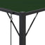 Pergola med louvret tag 3 x 3 x 2,14 m Grøn Stof og aluminium