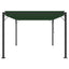 Pergola med louvret tag 3 x 4 x 2,14 m Grøn Stof og aluminium