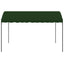 Pavillon 4 x 3 x 2,6 m Grøn Polyester og Stål