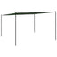 Pavillon 4 x 3,98 x 2,67 m Grøn Polyester og Stål
