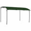 Pavillon 4 x 3 x 2,55 m Grøn Pulverlakeret stål og stof 180 gsm
