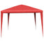Party Tent 400 x 300 x 255 cm Rød PE og stål