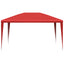 Party Tent 400 x 300 x 255 cm Rød PE og stål