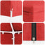 Party Tent 400 x 300 x 255 cm Rød PE og stål
