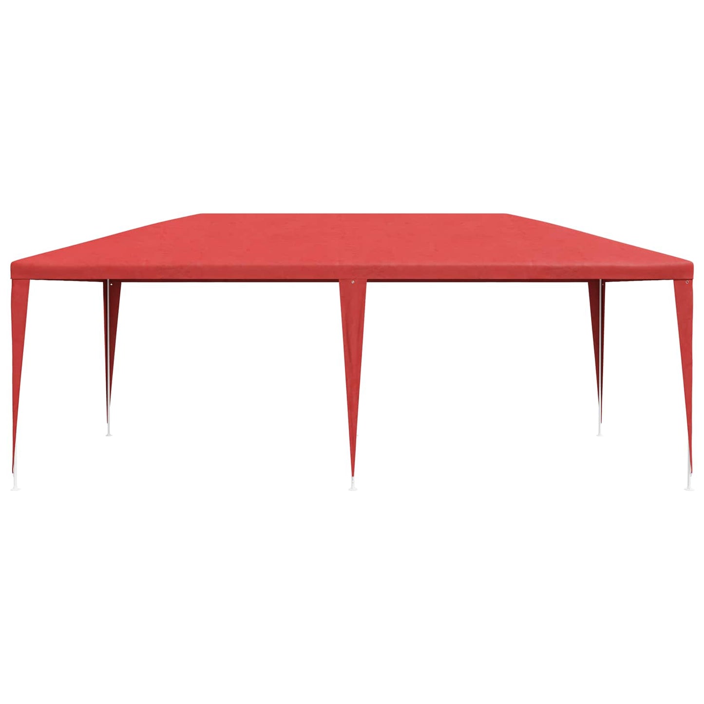 Party Tent Rød 600 x 300 x 255 cm PE og stål