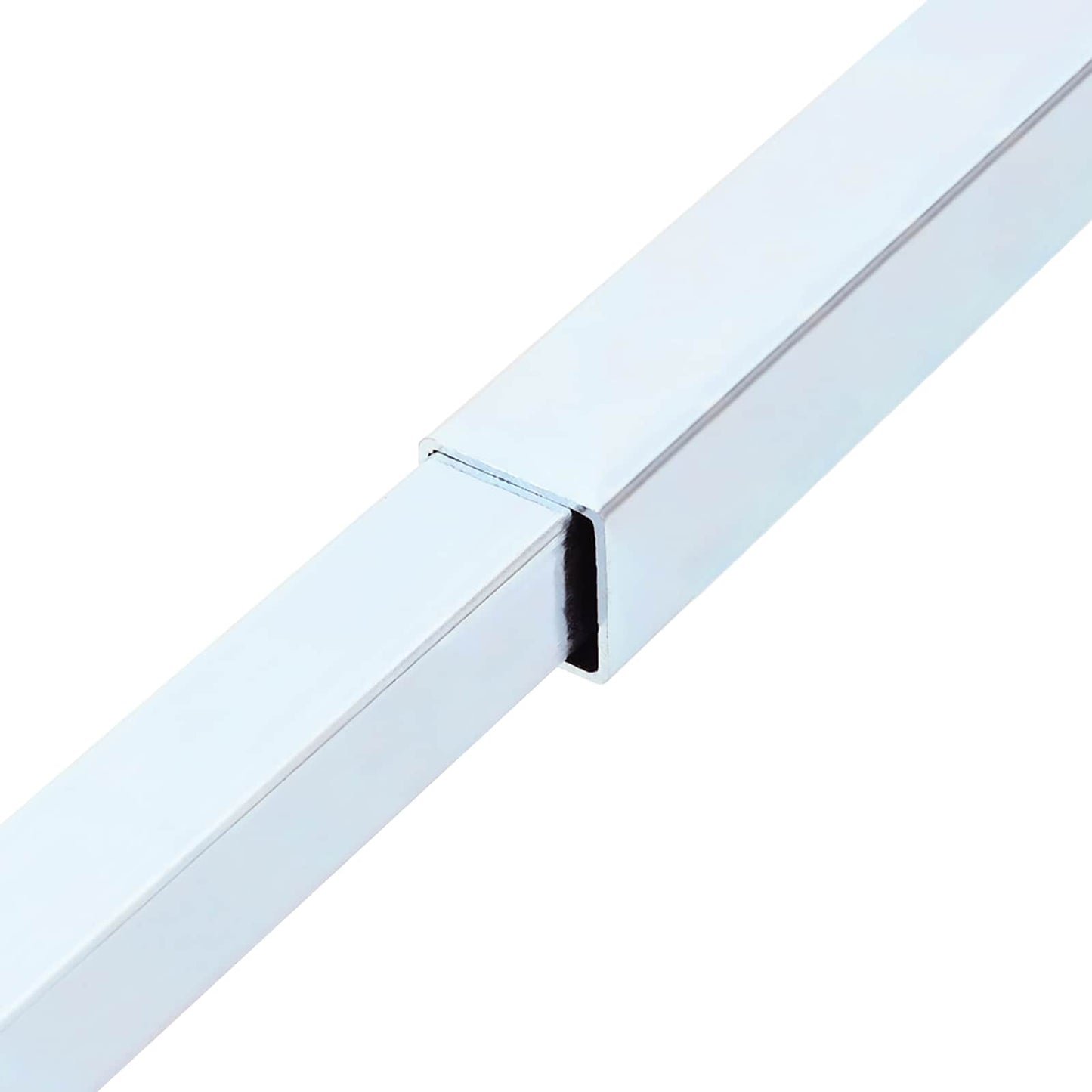 Justerbar vinduessikkerhedsbar 6 pcs Sølv Stål