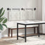 Hængende sengegavl Med LED-lys Hvid Kunstlæder