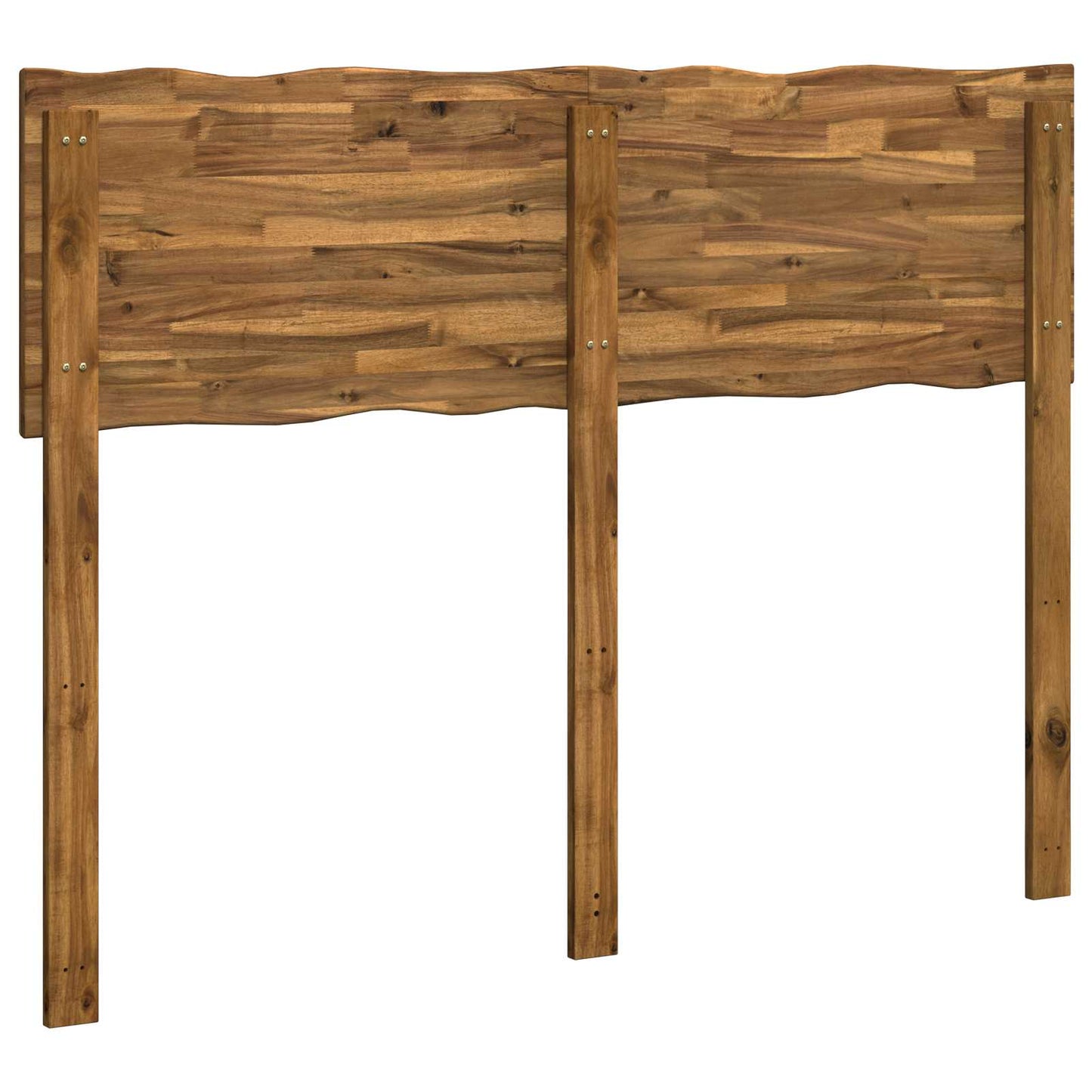 Sengegavl med naturkant ROSTOCK Naturfarvet 150 cm