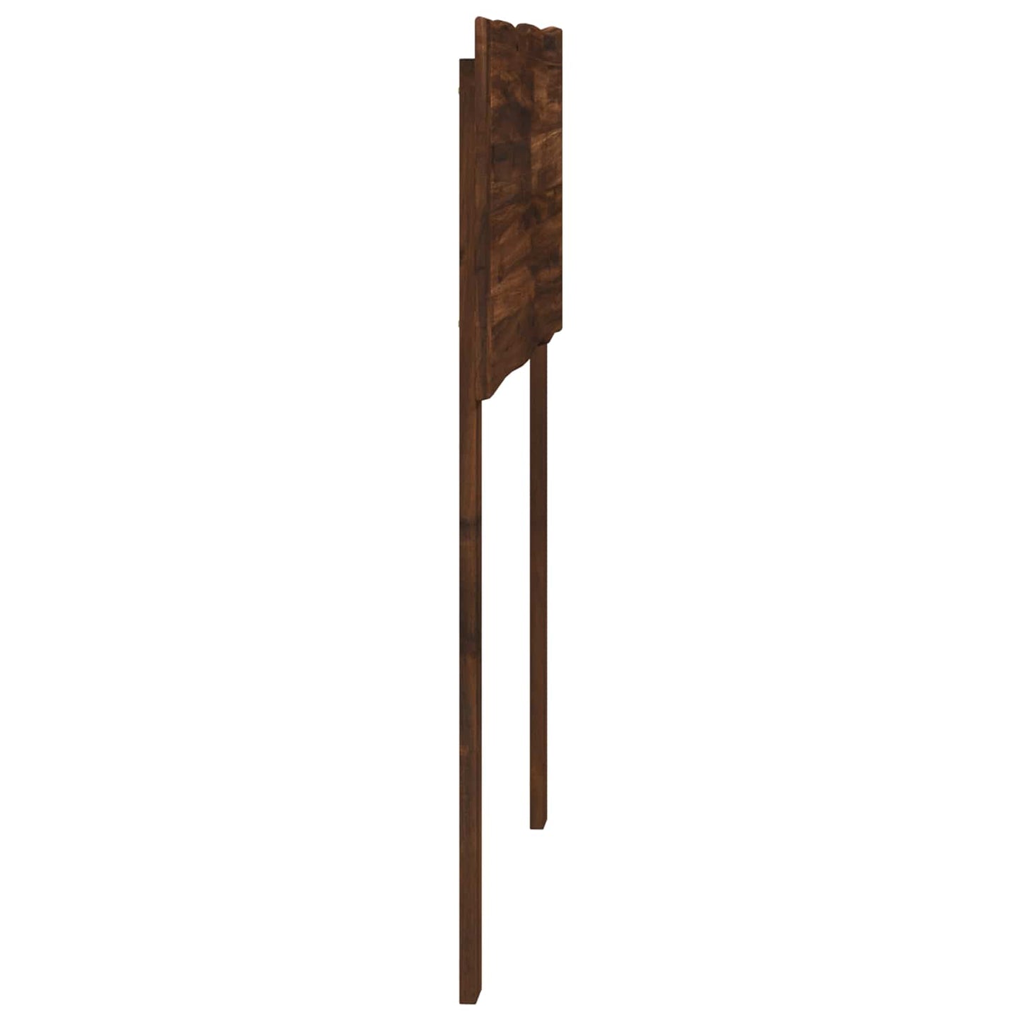 Sengegavl med naturkant ROSTOCK Mørk Brun 90 cm