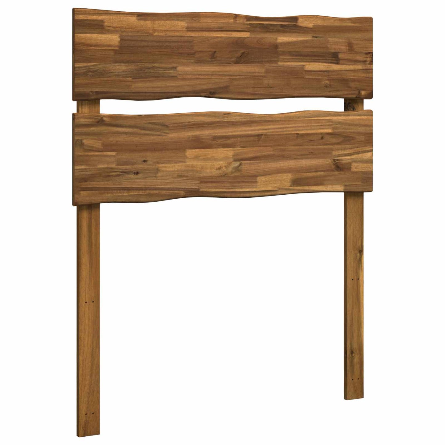 Sengegavl med levende kant ROSTOCK Naturfarvet 90 cm