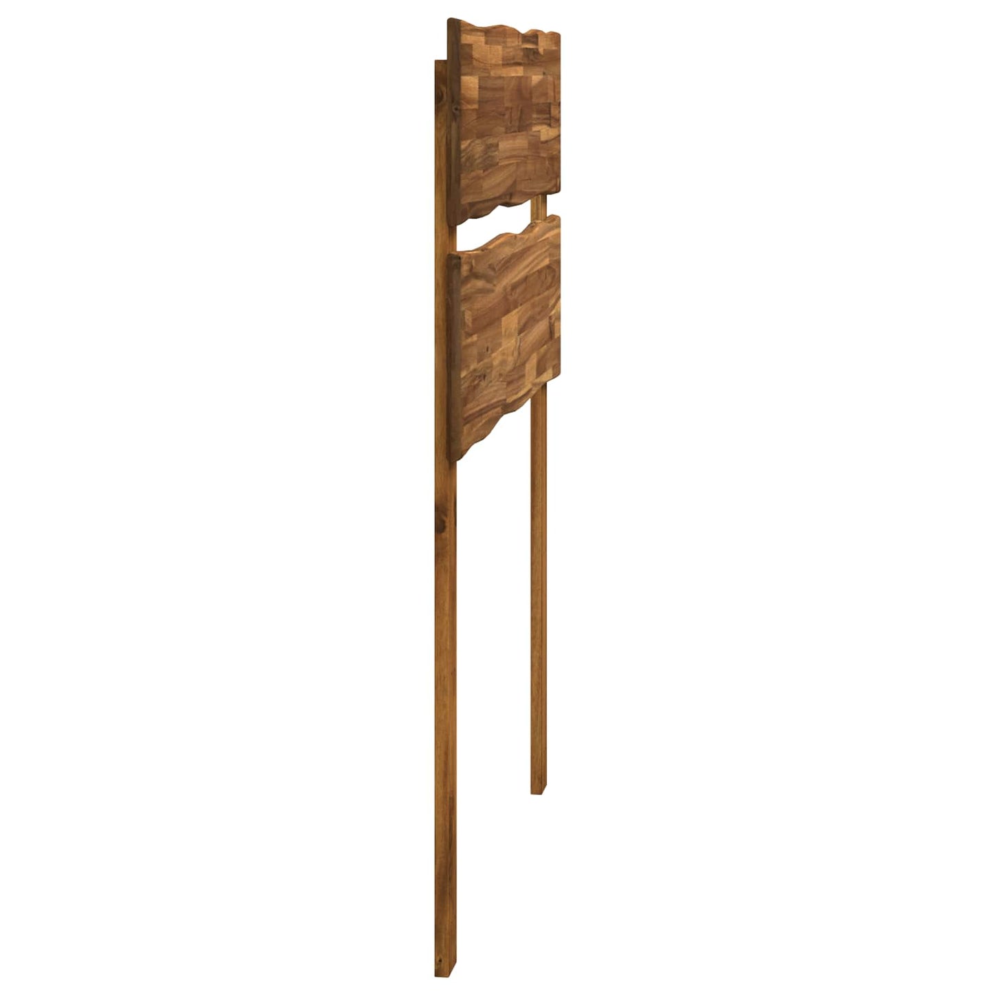 Sengegavl med levende kant ROSTOCK Naturfarvet 75 cm