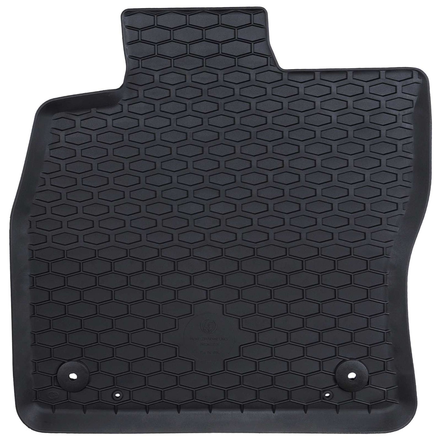 Bilmåtte 4 pcs Sort passer til Audi A3 2012-2020 Gummi