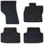 Bilmåtte 4 pcs Sort suitable for seat LEON 2020- Gummi