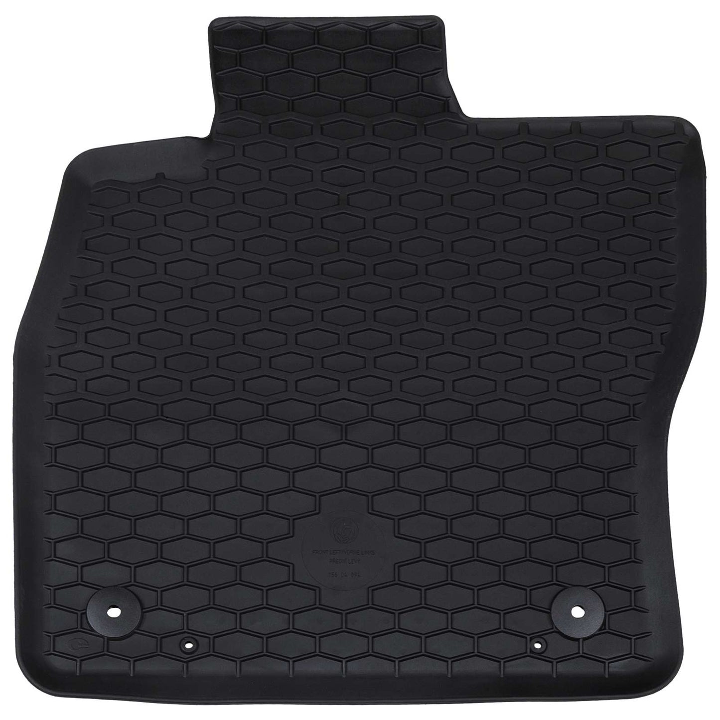 Bilmåtte 4 pcs Sort suitable for seat LEON 2020- Gummi