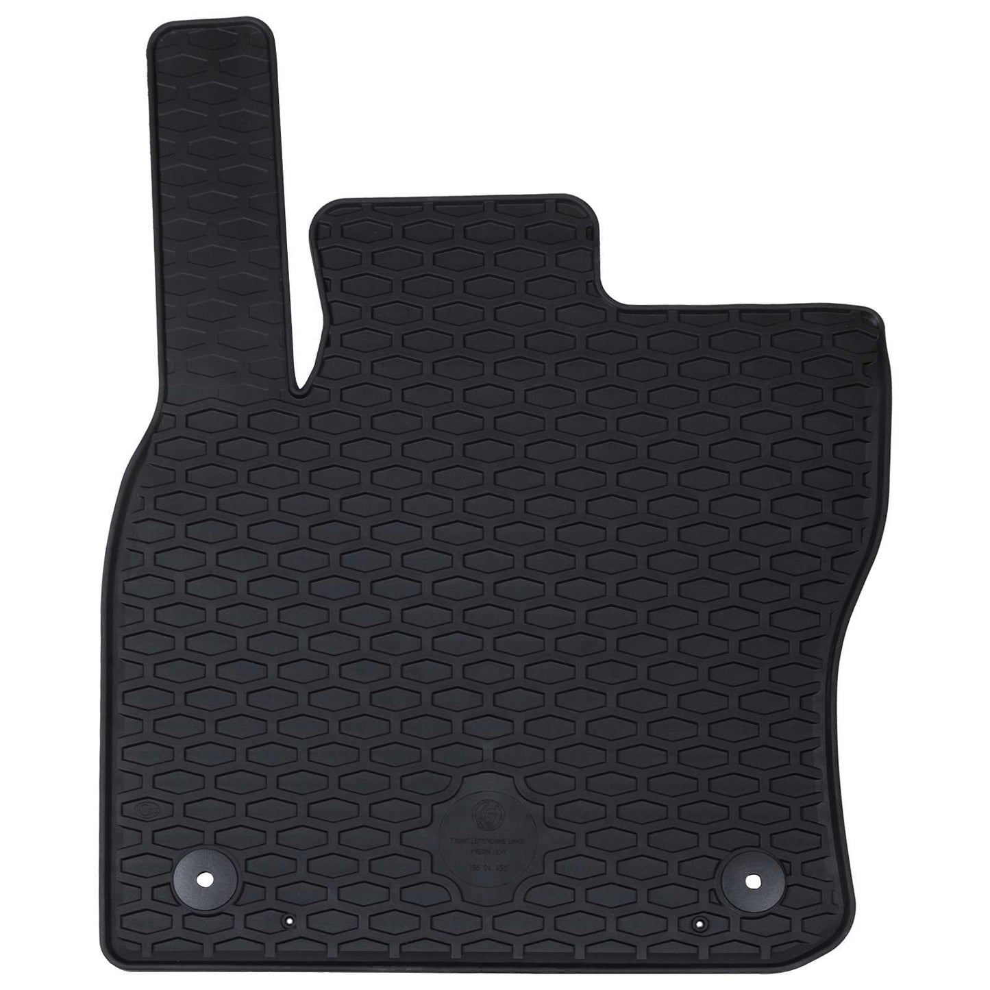 Bilmåtte 4 pcs Sort Passer til VW TIGUAN 2016-2023 Gummi