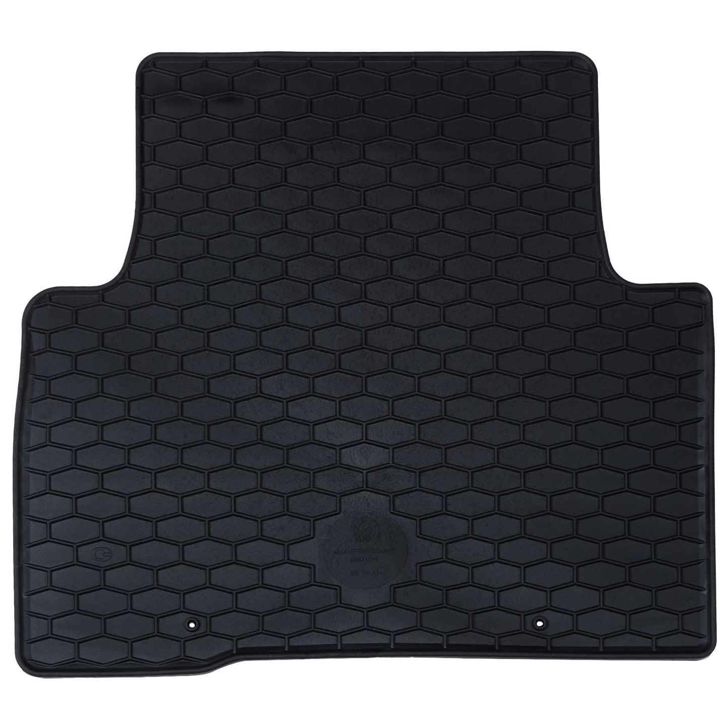 Bilmåtte 4 pcs Sort Passer til VW TIGUAN 2016-2023 Gummi