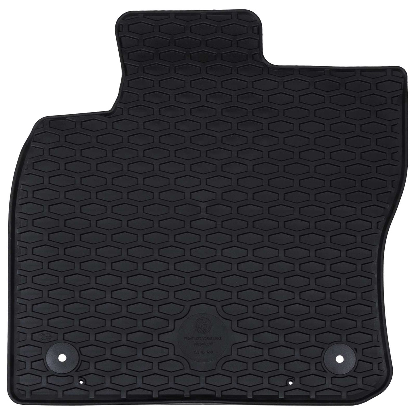 Bilmåtte 4 pcs Sort Passer til VW CADDY 2020- Gummi