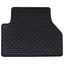 Bilmåtte 4 pcs Sort Passer til VW CADDY 2020- Gummi