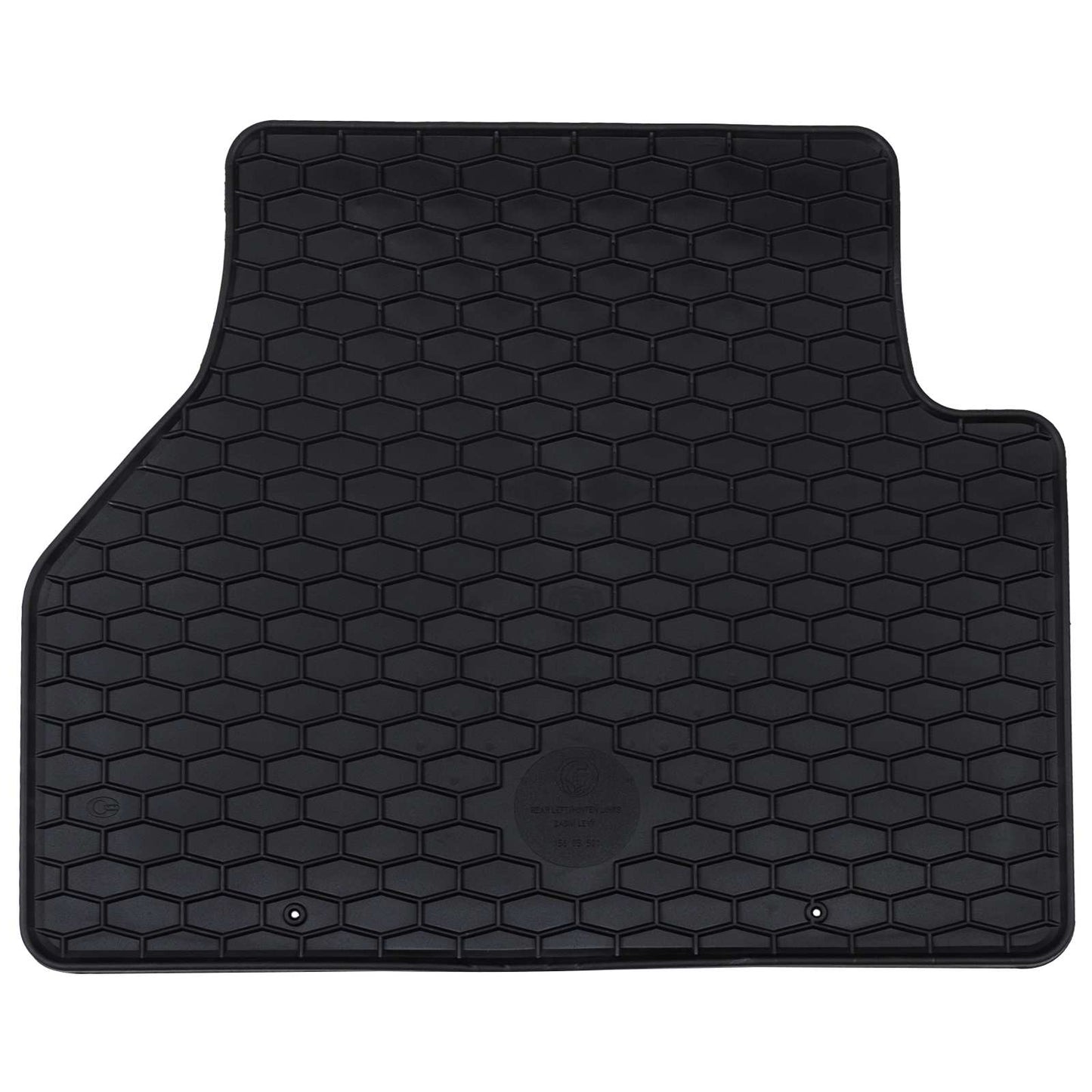 Bilmåtte 4 pcs Sort Passer til VW CADDY 2020- Gummi