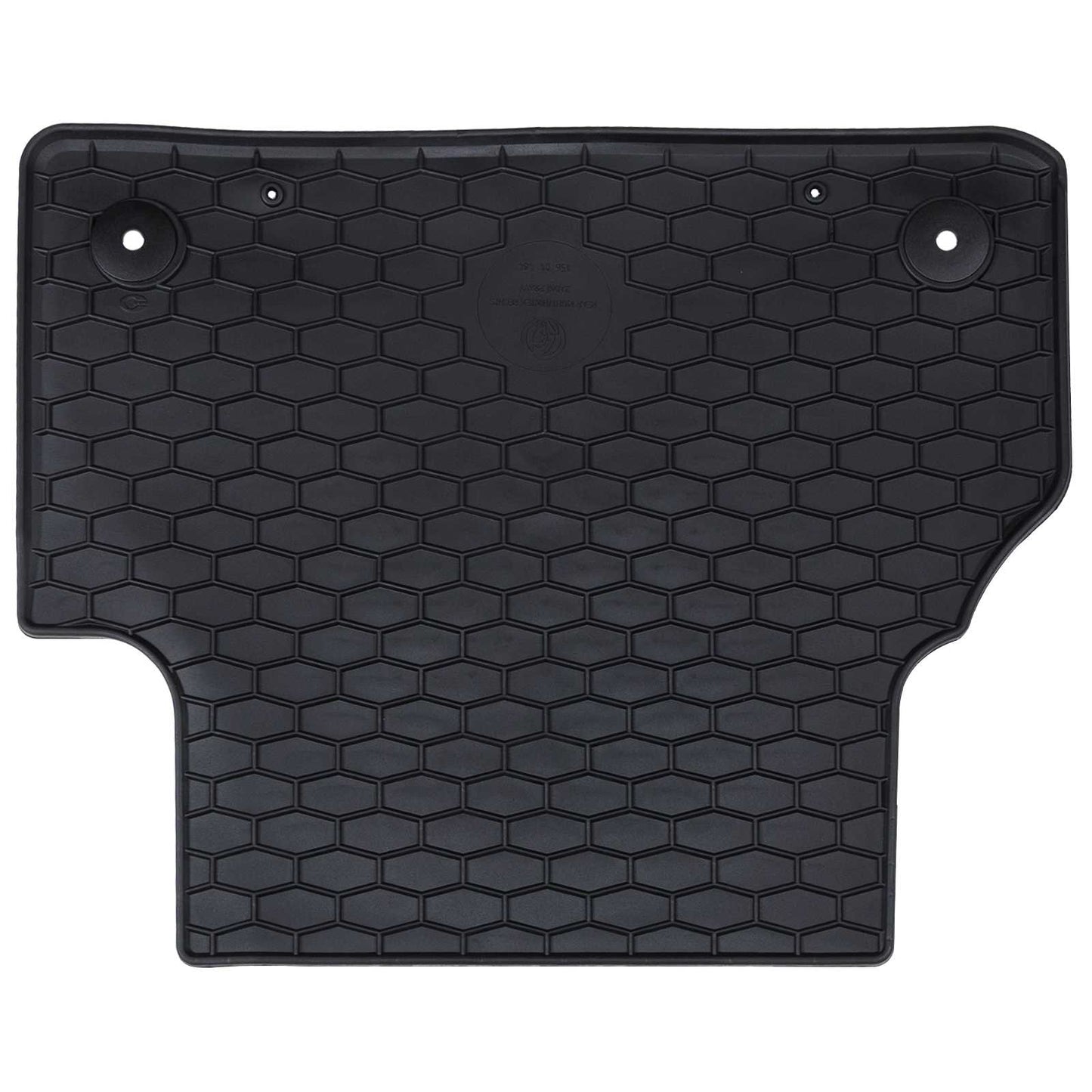 Bilmåtte 4 pcs Sort velegnet til Audi A4 B9 2015-2024 Gummi