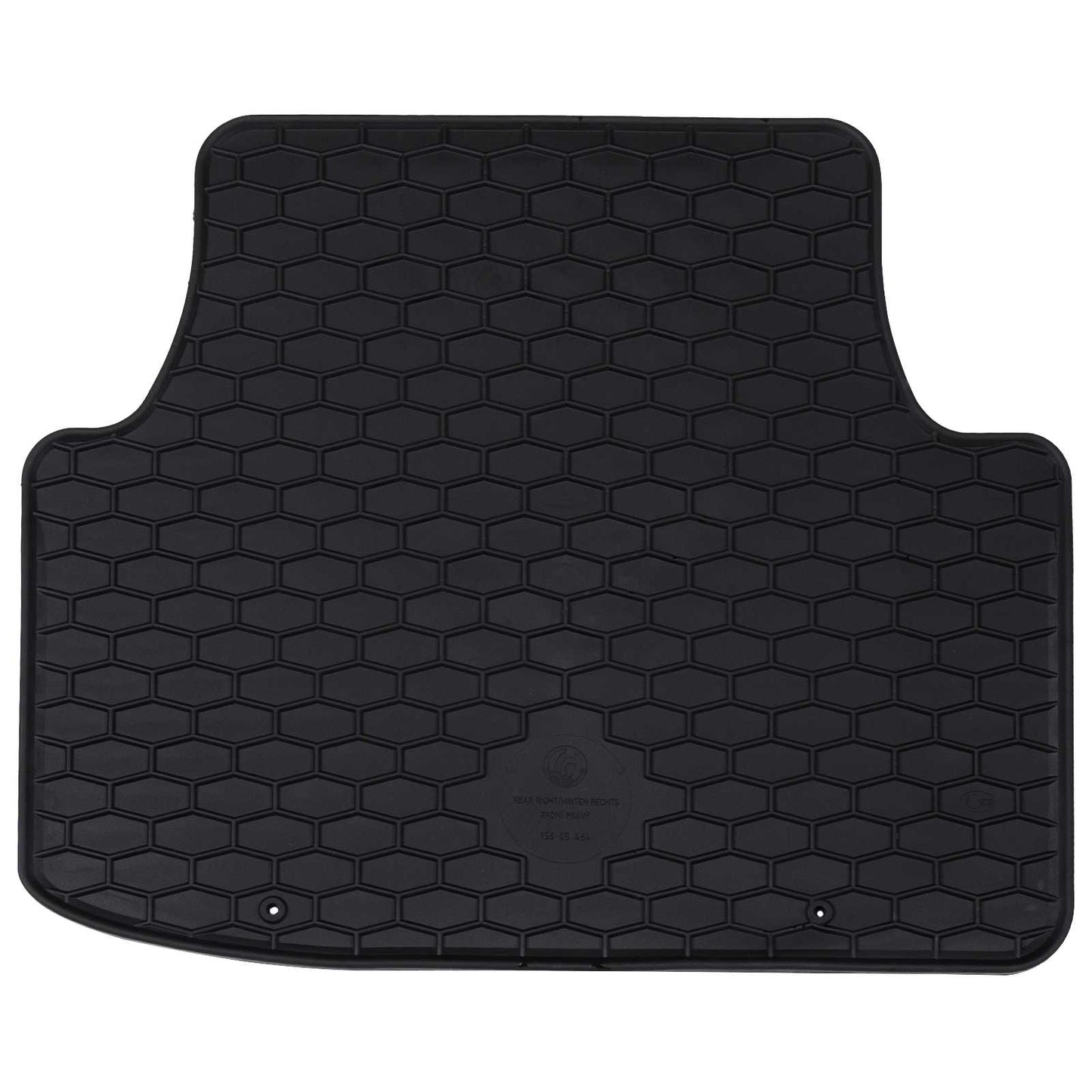Bilmåtte 4 pcs Sort egnet til VW TIGUAN TDI 2024- Gummi