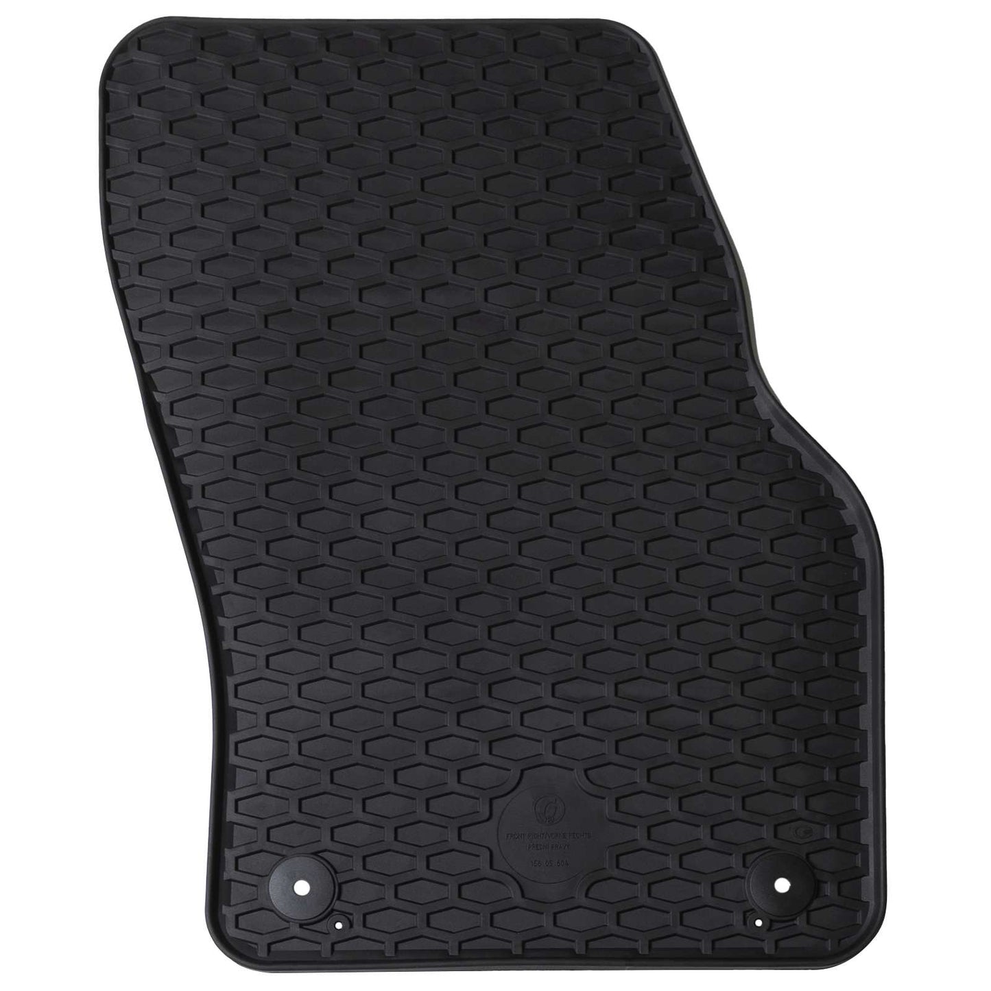 Bilmåtte 4 pcs Sort velegnet til Audi Q3 2019-2025 Gummi