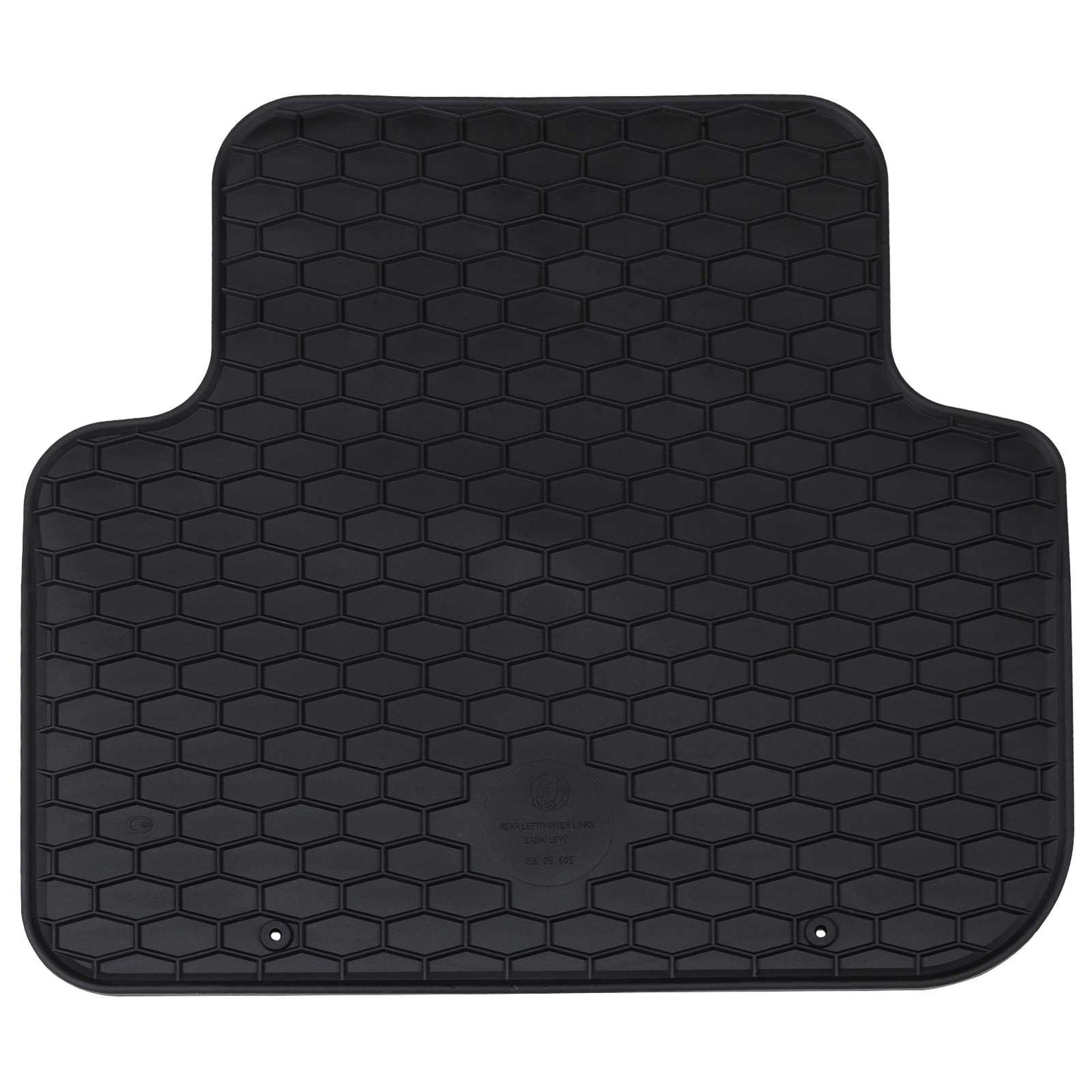 Bilmåtte 4 pcs Sort velegnet til Audi Q3 2019-2025 Gummi