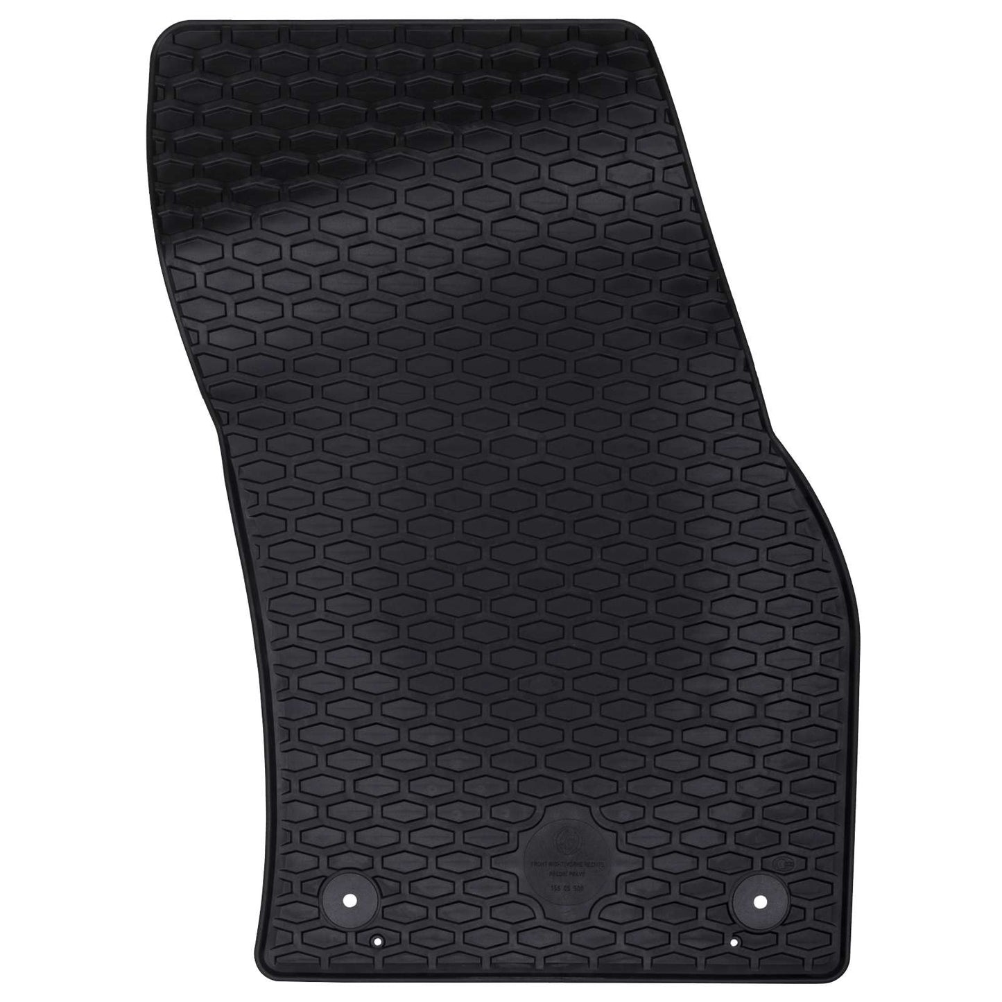 Bilmåtte 2 pcs Sort Passer til VW CADDY 2020- Gummi