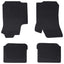 Bilmåtte 4 pcs Sort passer til ŠKODA OCTAVIA I 1997-2004 Gummi