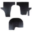Bilmåtte 3 pcs Sort Passer til VW T5 2010-2015 Gummi