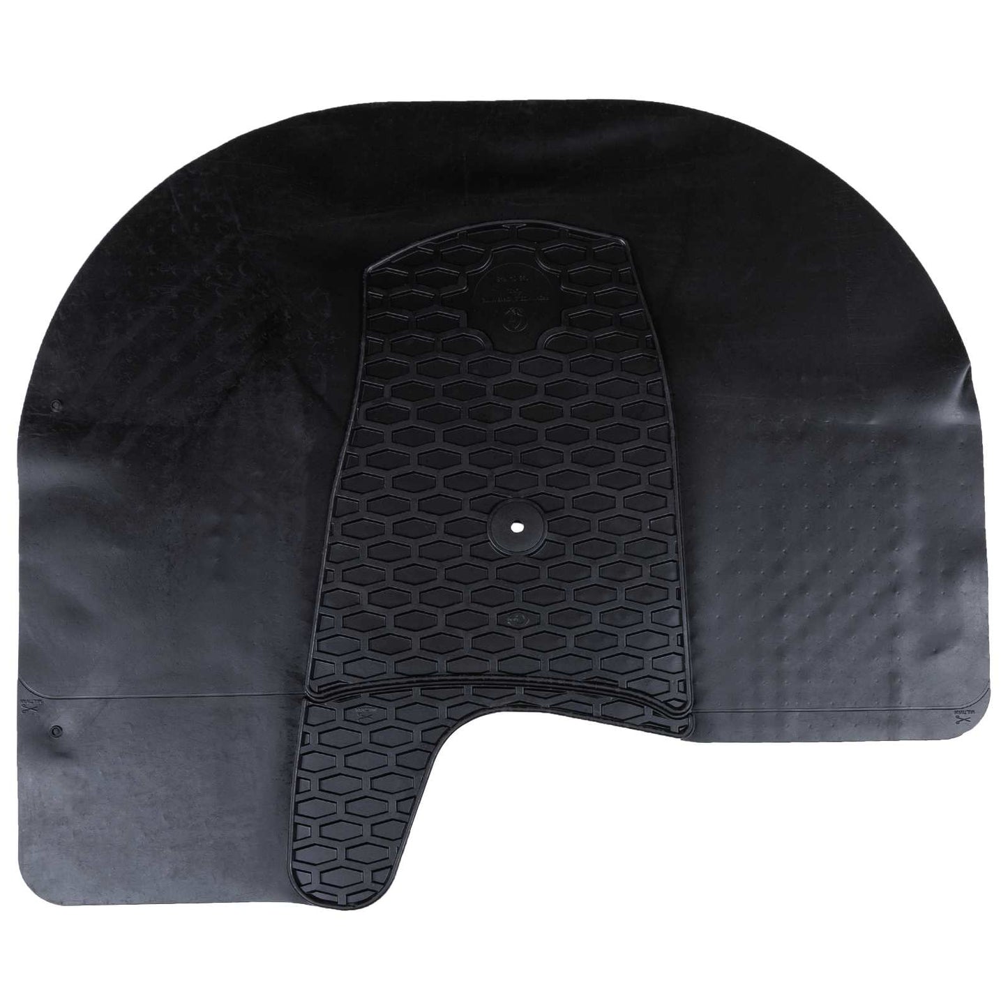 Bilmåtte 3 pcs Sort Passer til VW T5 2010-2015 Gummi