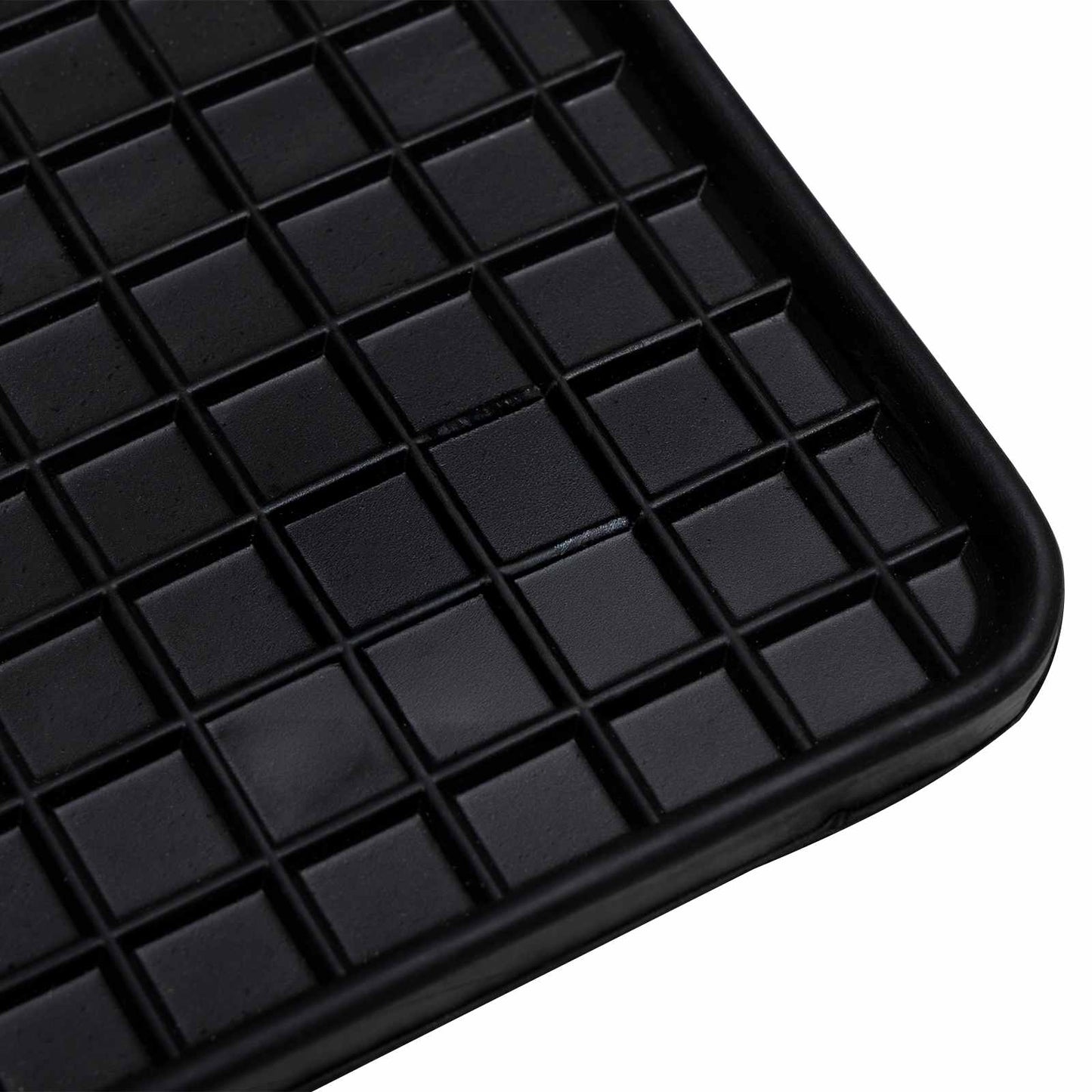 Bilmåtte 4 pcs Sort velegnet til DACIA DUSTER 2010-2017 Gummi