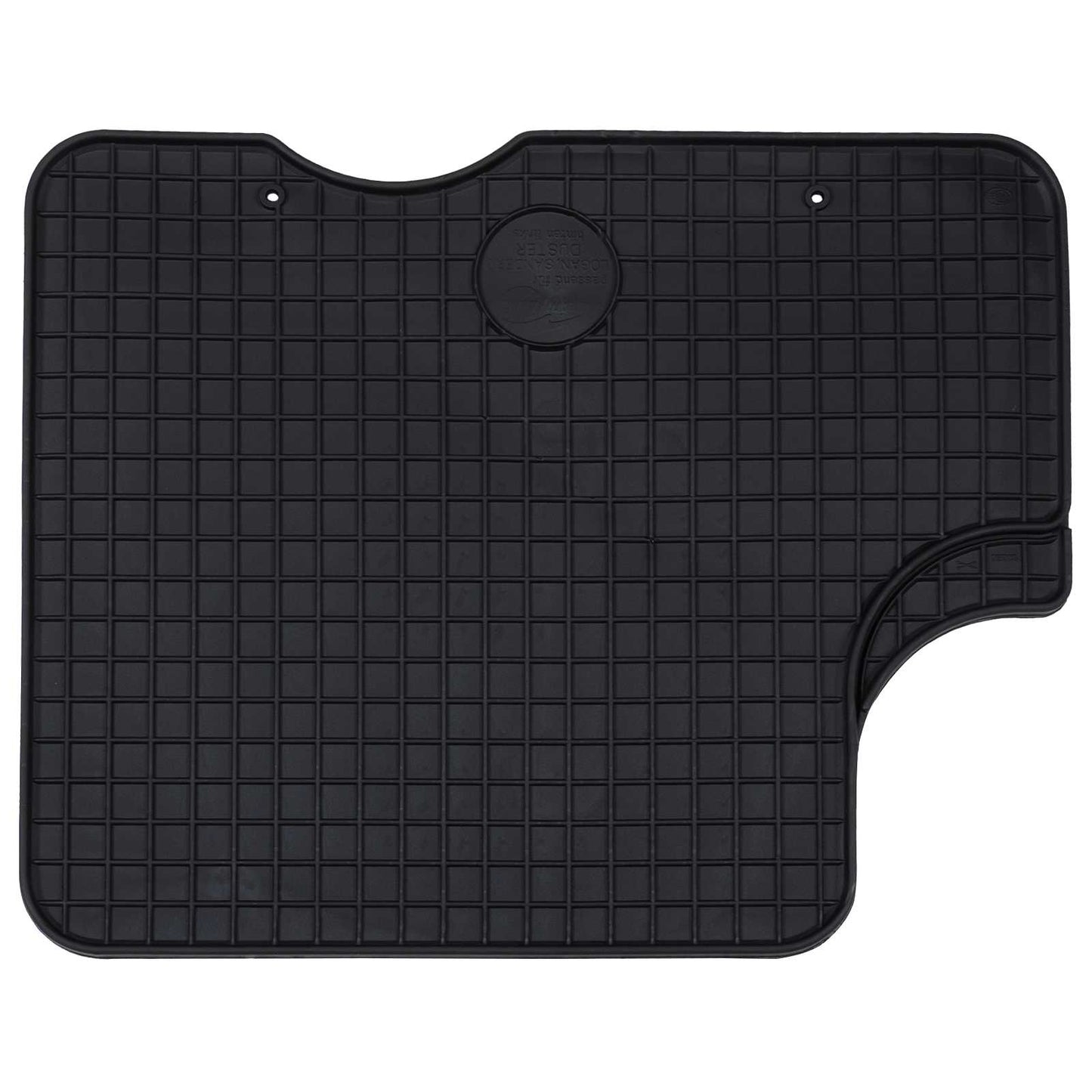 Bilmåtte 4 pcs Sort velegnet til DACIA DUSTER 2010-2017 Gummi