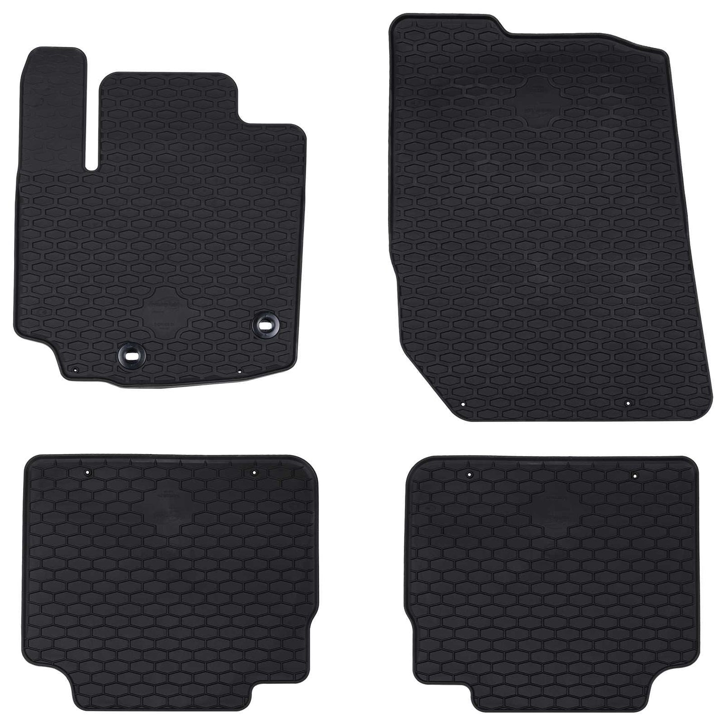 Bilmåtte 4 pcs Sort passer til Suzuki S-CROSS 2022- Gummi