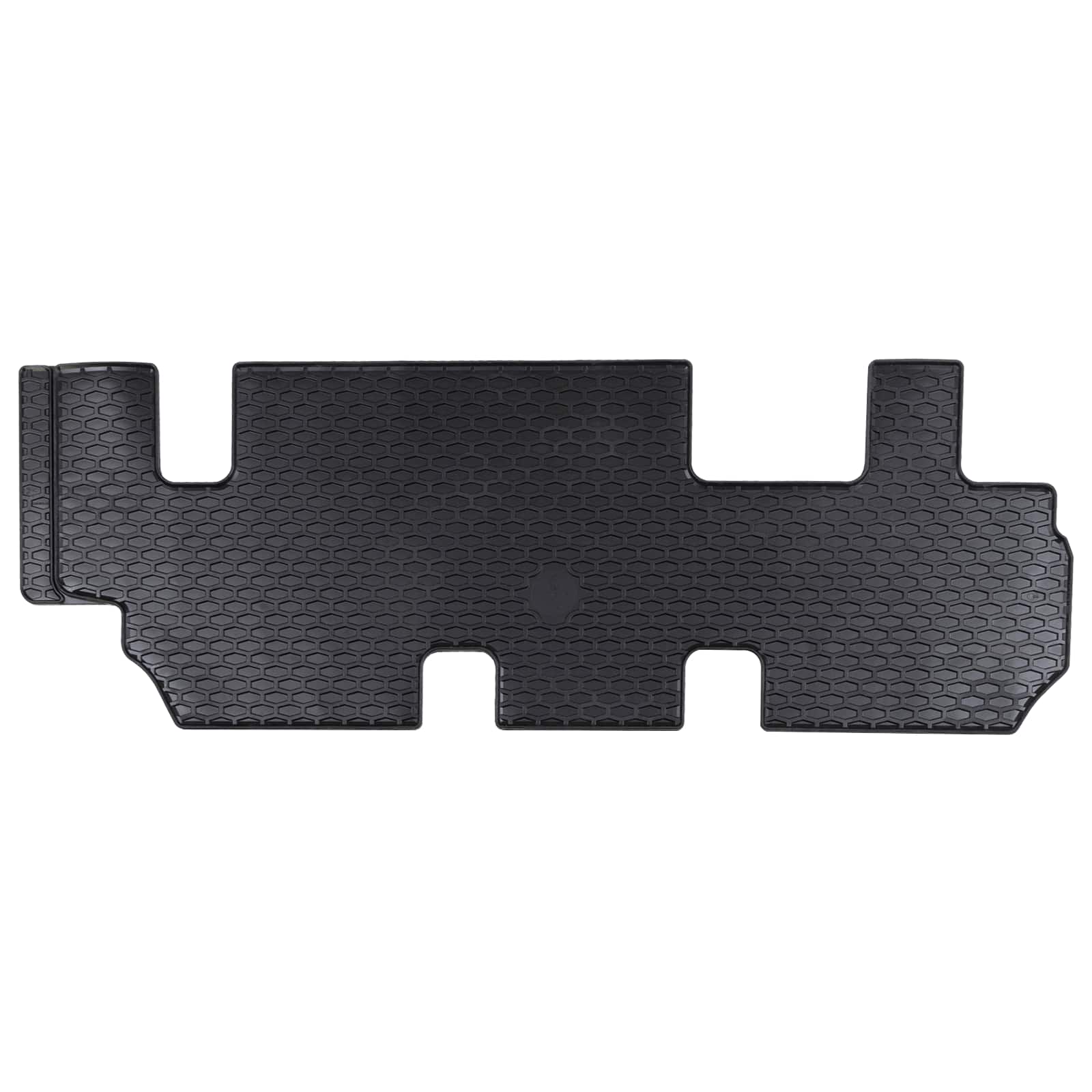 Bilmåtte i gummi - sort, passer til VW T5 2010-2015 (og T6/Caravelle 2015-)