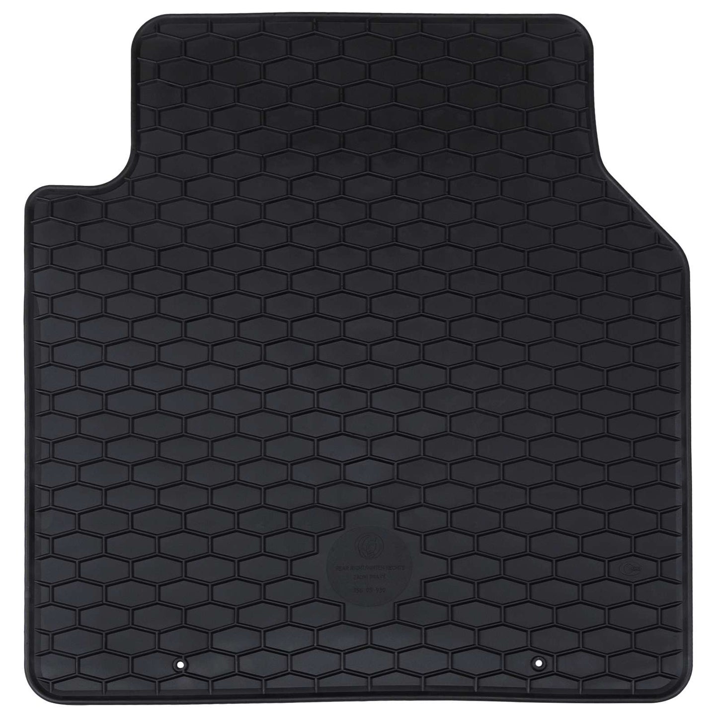 Bilmåtte 4 pcs Sort tilpasset VW ID.7 2023- Gummi
