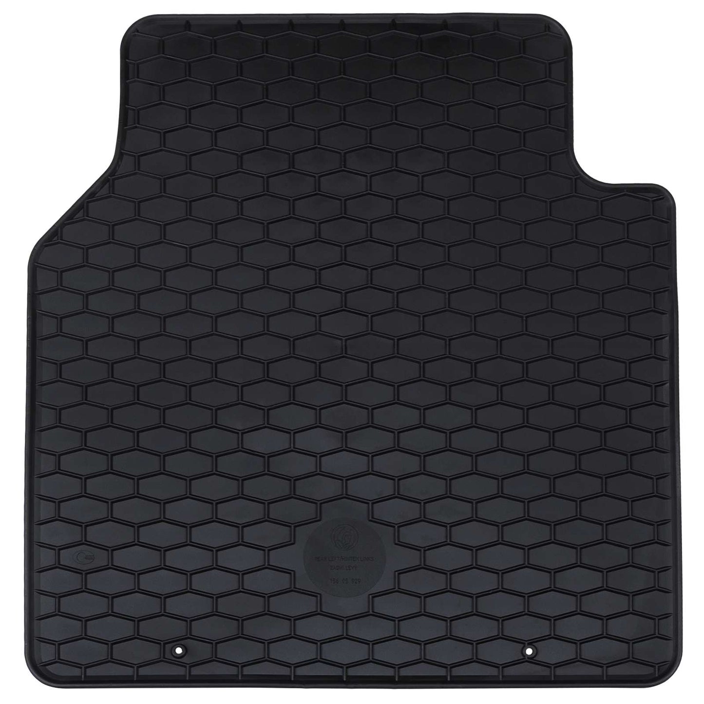 Bilmåtte 4 pcs Sort tilpasset VW ID.7 2023- Gummi