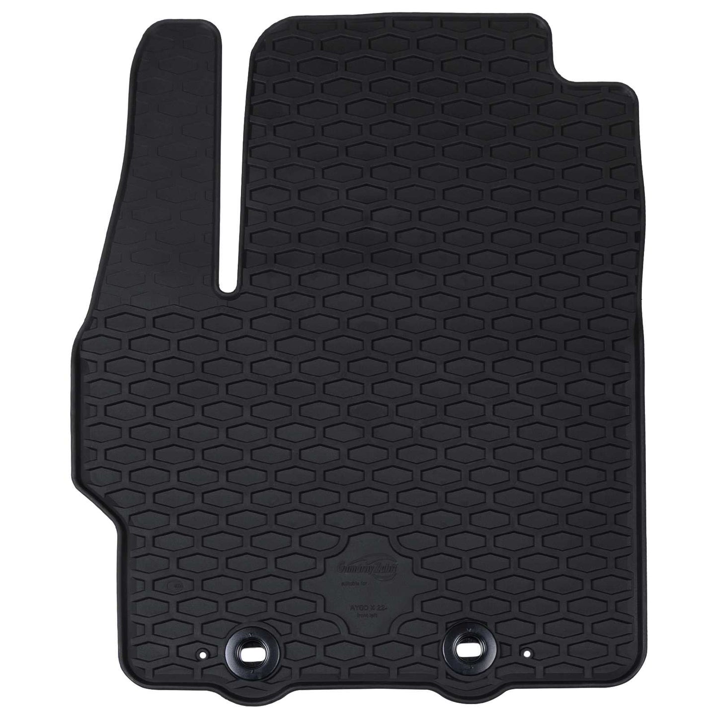 Bilmåtte 4 pcs Sort Velegnet til Toyota AYGO X 2022- Gummi