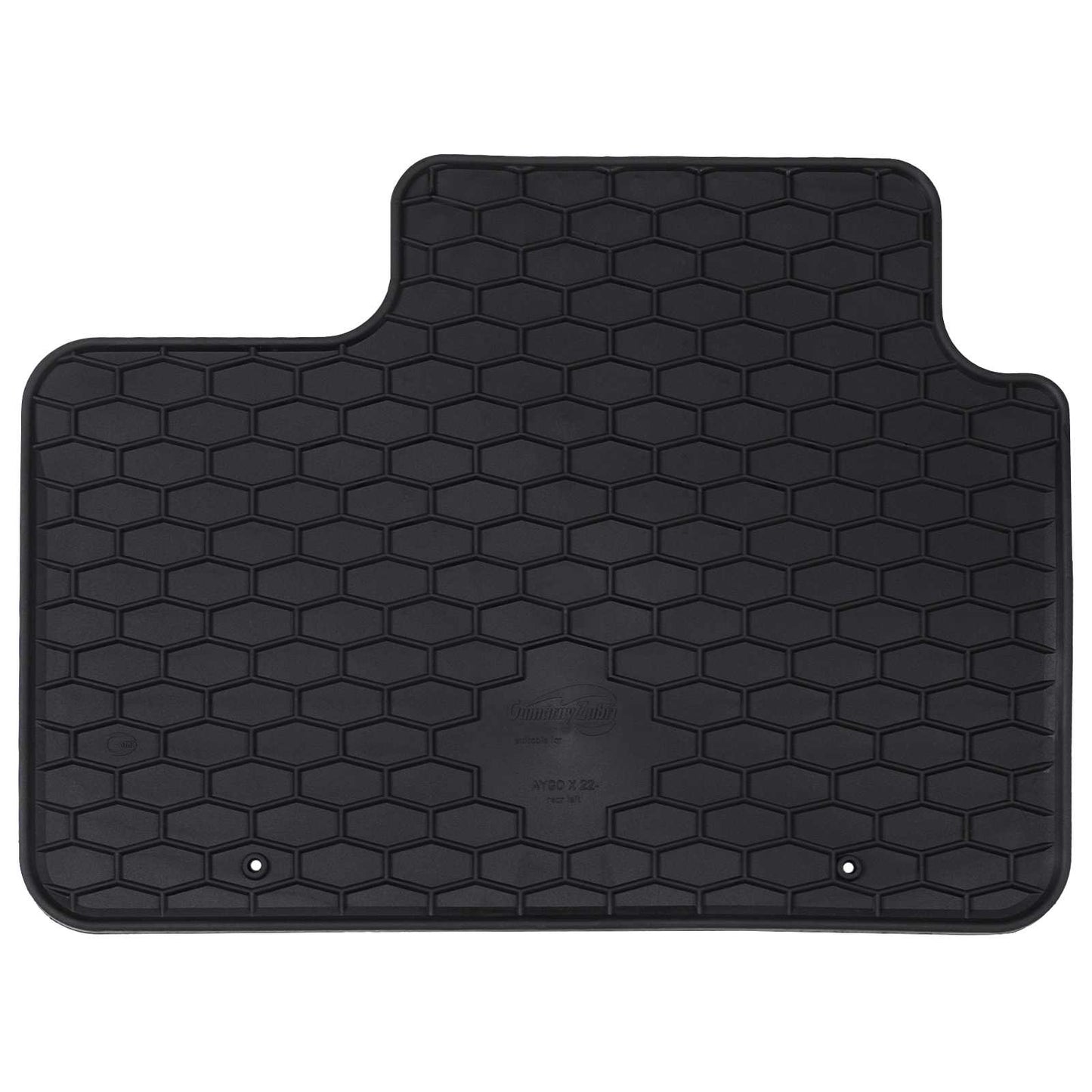 Bilmåtte 4 pcs Sort Velegnet til Toyota AYGO X 2022- Gummi