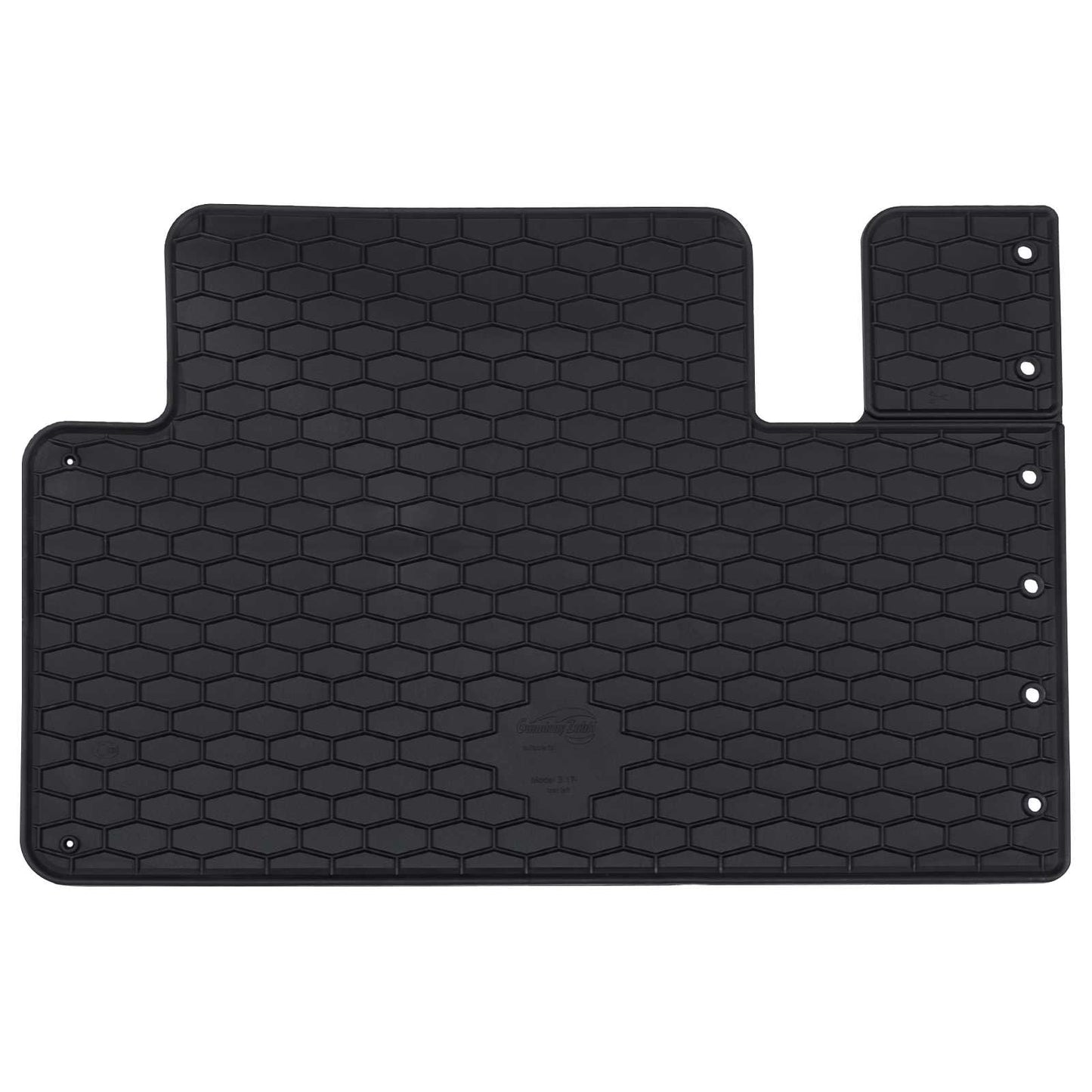 Bilmåtte 4 pcs Sort Passer til Tesla MODEL 3 2017- 4D Aft Gummi