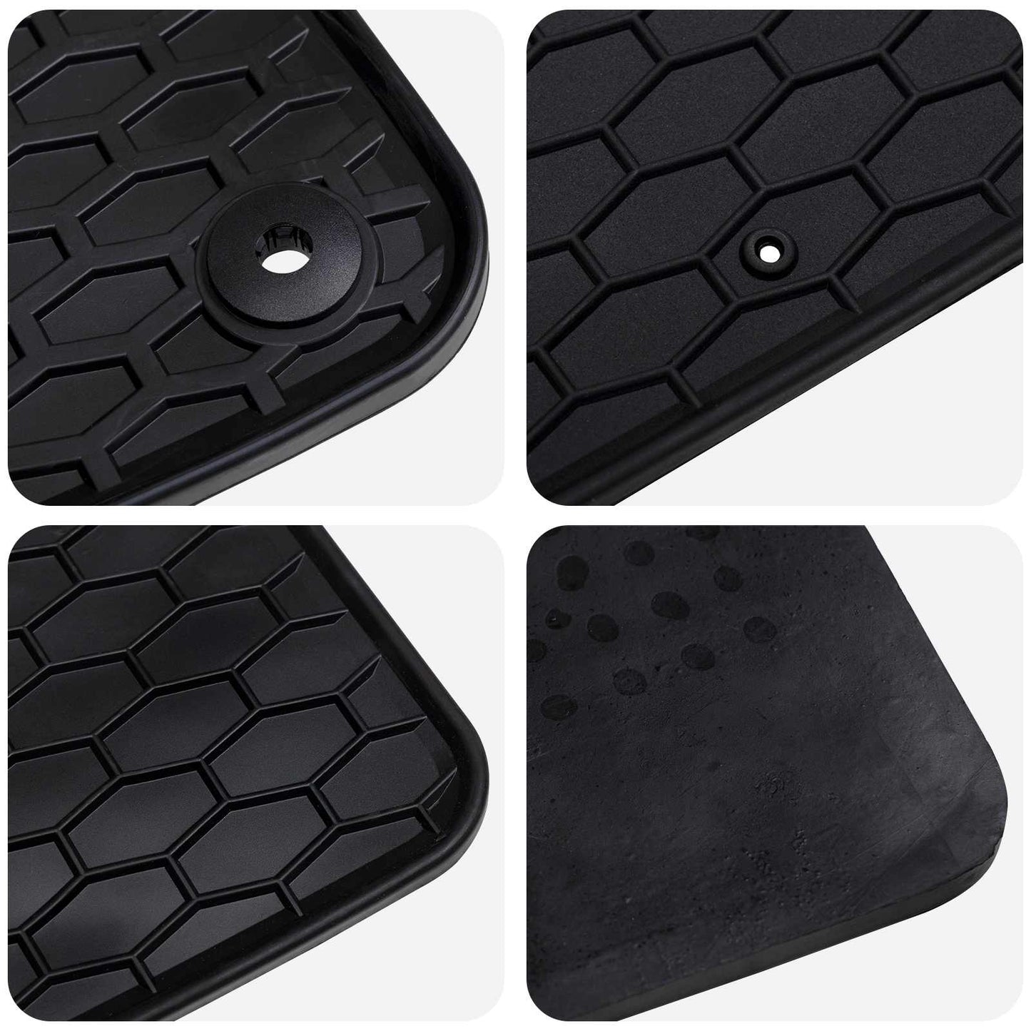 Bilmåtte 4 pcs Sort velegnet til VW GOLF VIII Variant 2020-