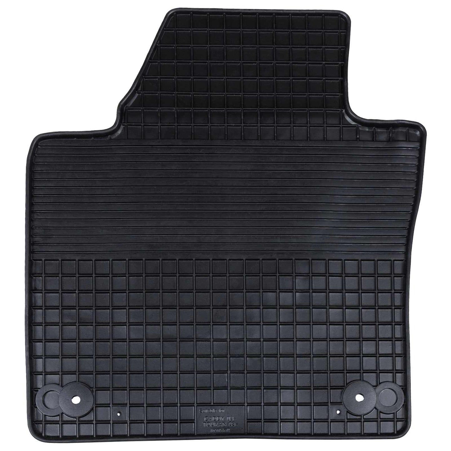 Bilmåtte 4 pcs Sort passer til VW CADDY 2003-2015, 2015-2020 BS