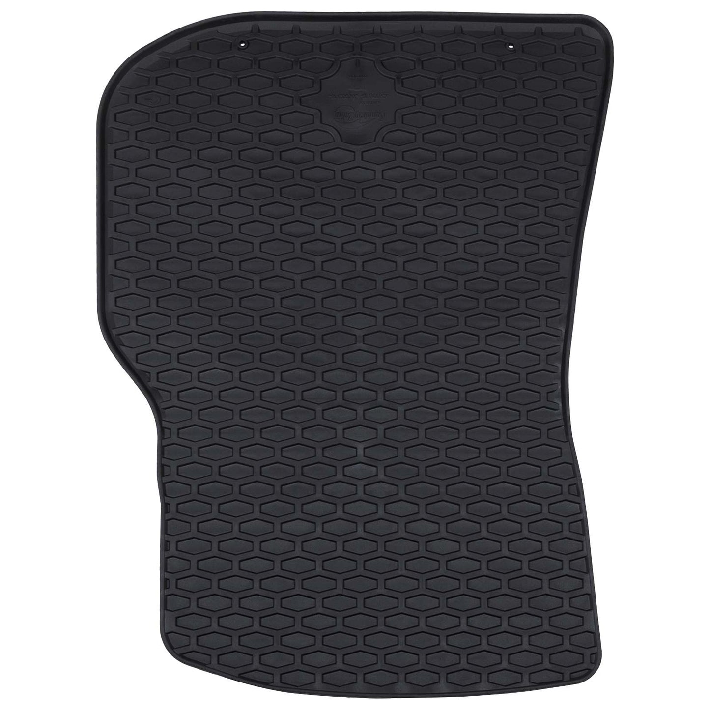 Bilmåtte 4 pcs Sort passer til BMW X3, X4 2018-4D Aft Gummi