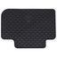 Bilmåtte 4 pcs Sort passer til BMW X3, X4 2018-4D Aft Gummi