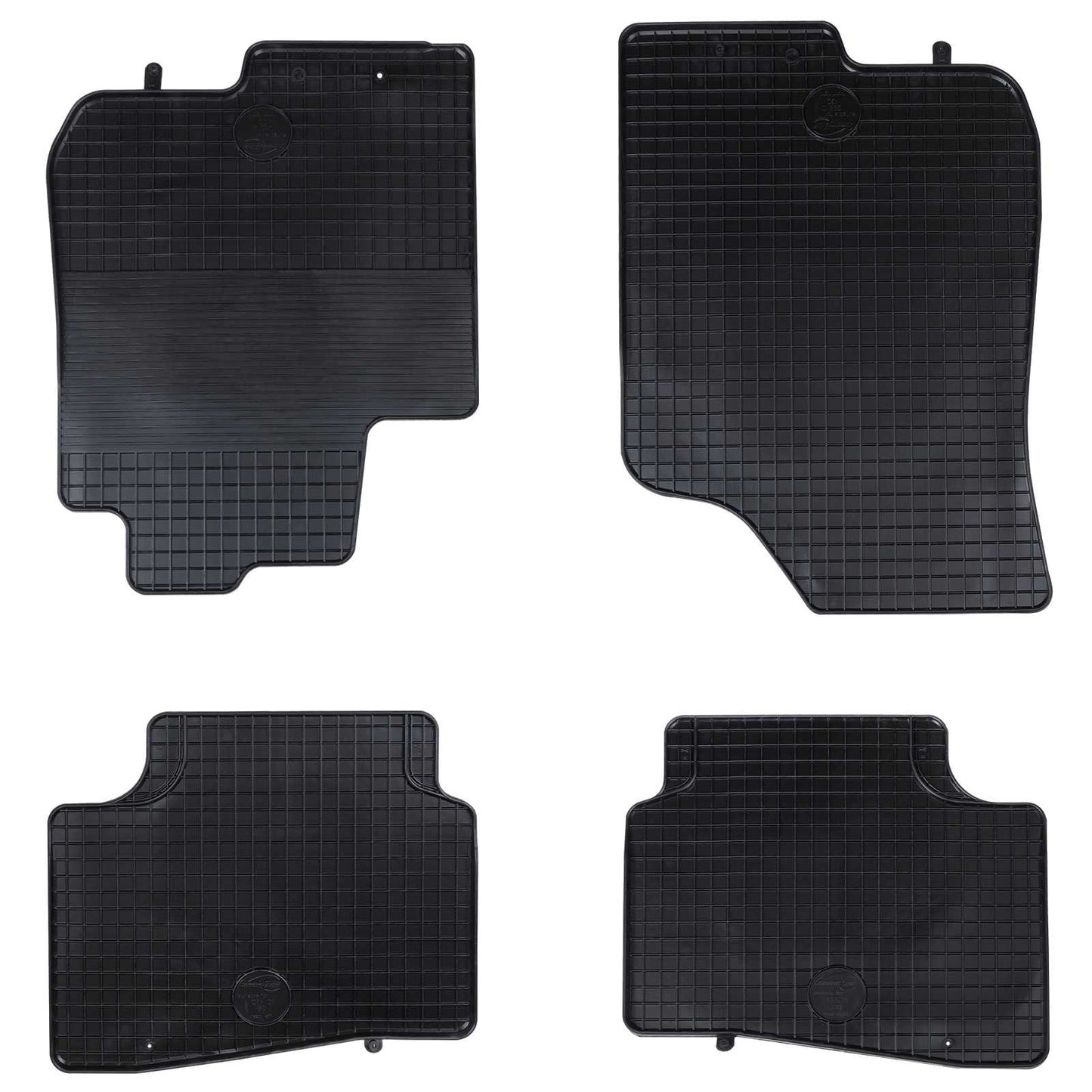Bilmåtte 4 pcs Sort egnet til i30 LIMOUSINE 2007-2011 Gummi