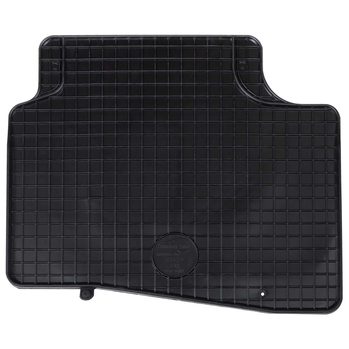 Bilmåtte 4 pcs Sort egnet til i30 LIMOUSINE 2007-2011 Gummi