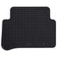 Bilmåtte 4 pcs Sort passer til MERCEDES E 2009-2016 Gummi