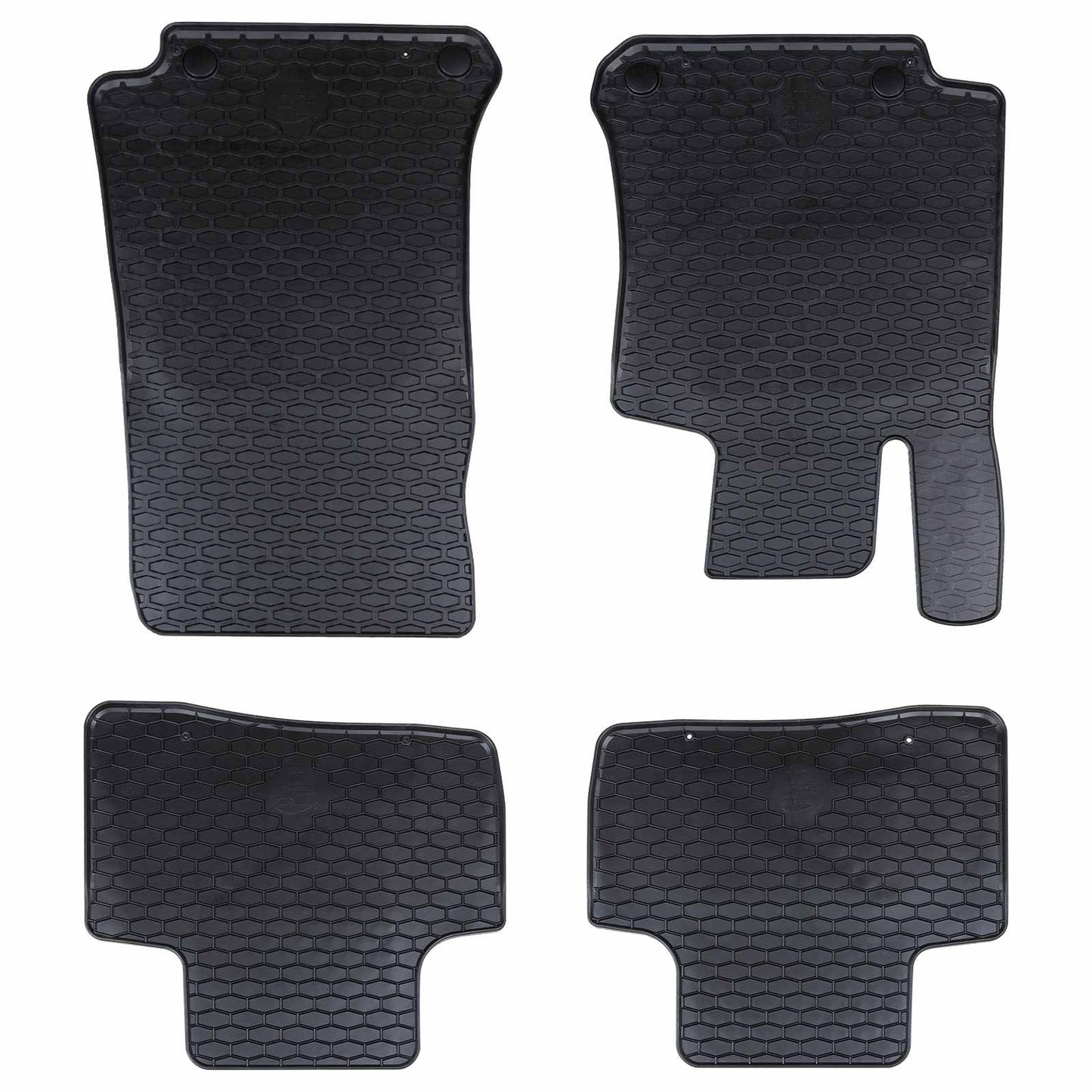 Bilmåtte 4 pcs Sort Passer til GLC 2016-2022 Gummi