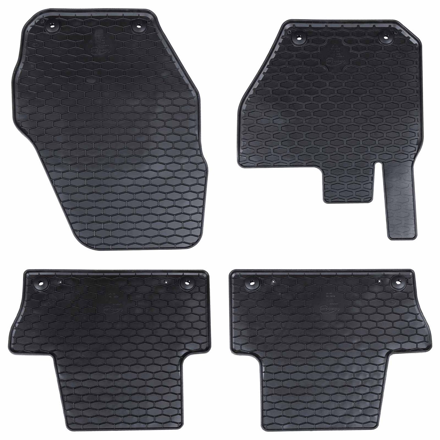 Bilmåtte 4 pcs Sort passer til VOLVO XC60 2009-2017 Gummi